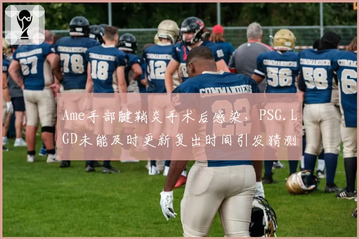 Ame手部腱鞘炎手术后感染,PSG.LGD未能及时更新复出时间引发猜测
