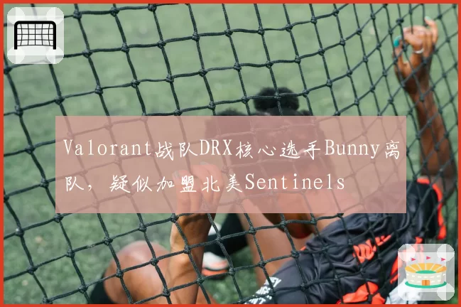 Valorant战队DRX核心选手Bunny离队,疑似加盟北美Sentinels